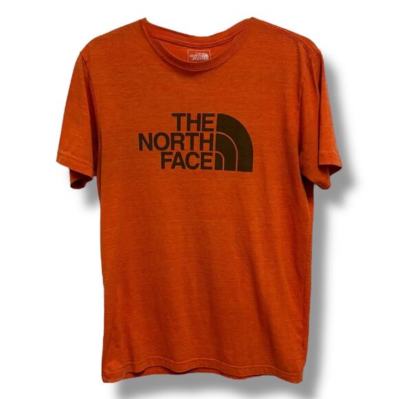 The North Face Men's Slim Fit T-Shirt - Medium - Heathered Orange - Picture 1 of 3